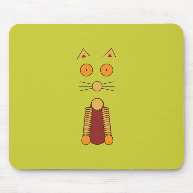 Tapis De Souris CAT orange (Devant)