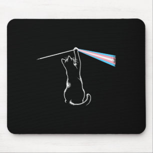 Tapis De Souris Cat Rock Music Trans Pride Lgbt Transgenre Cat Lo
