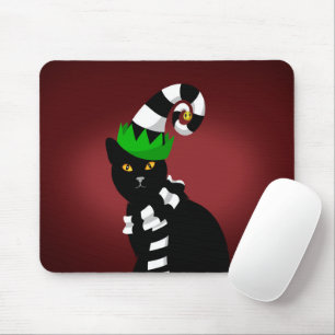 Tapis De Souris Cat wearing a Funny a