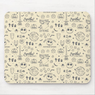 Tapis De Souris Cauchemar avant Noël  Tous les jours, Halloween