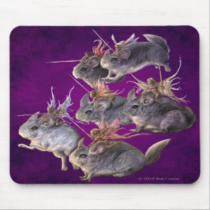 Tapis De Souris Cavalerie Mousepad de chinchilla