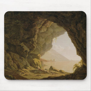 Tapis De Souris Caverne, près de Naples, 1774 (huile sur la toile