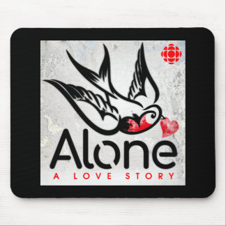 Tapis De Souris CBC Alone : Une histoire d'amour