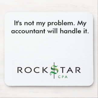 Tapis De Souris Ce n'est pas mon problème Mousepad