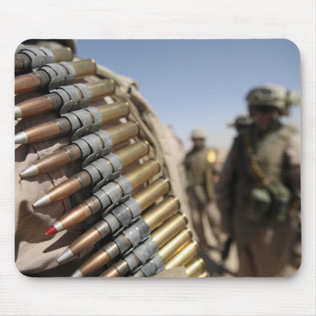 Tapis De Souris Ceintures de munitions de calibre 50 (Devant)