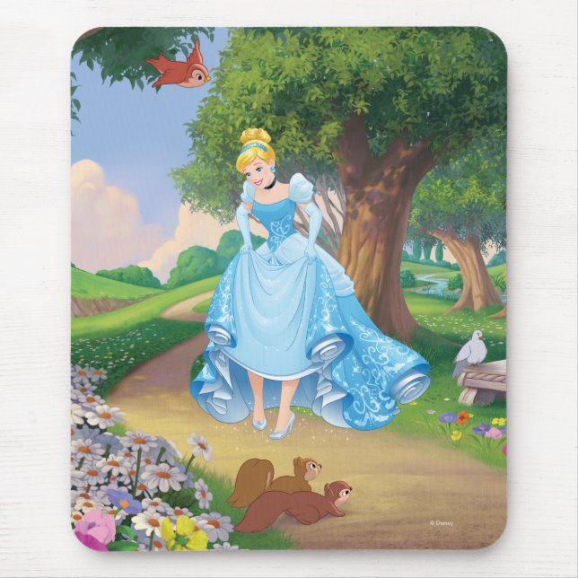 Tapis De Souris Cendrillon | Chaussures en verre (Devant)