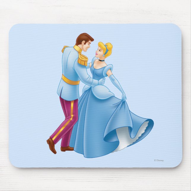 Tapis De Souris Cendrillon et le prince charmant (Devant)
