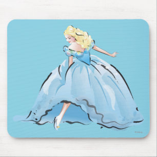 Tapis De Souris Cendrillon Et Sa Chaussure De Verre
