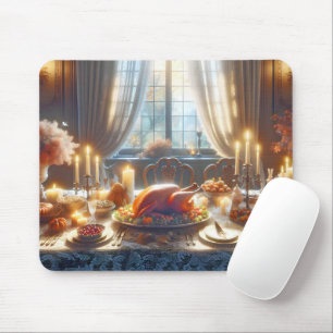 Tapis De Souris Centre de table de dinde de Thanksgiving