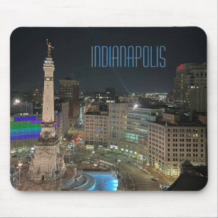 Tapis De Souris Cercle des monuments d'Indianapolis