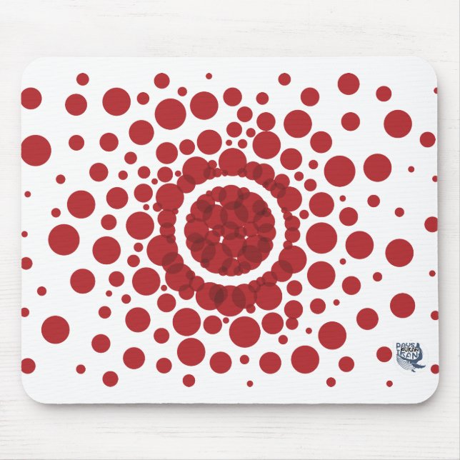 Tapis De Souris Cercles (Devant)