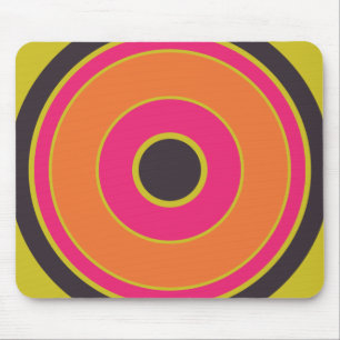 Tapis De Souris Cercles colorés 06
