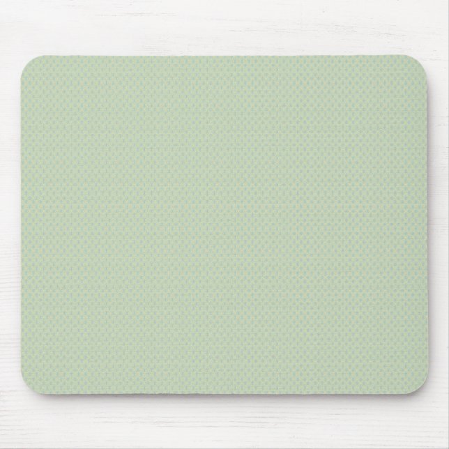 Tapis De Souris cercles damassés brun clair élégant sur fond bleu (Devant)