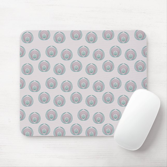 Tapis De Souris Cercles de paquetage (Avec souris)