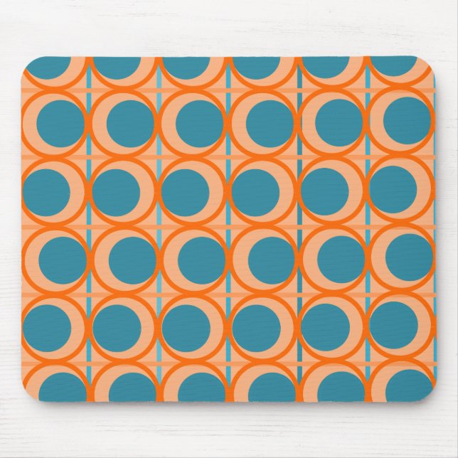 Tapis De Souris Cercles et lignes MCM (Devant)