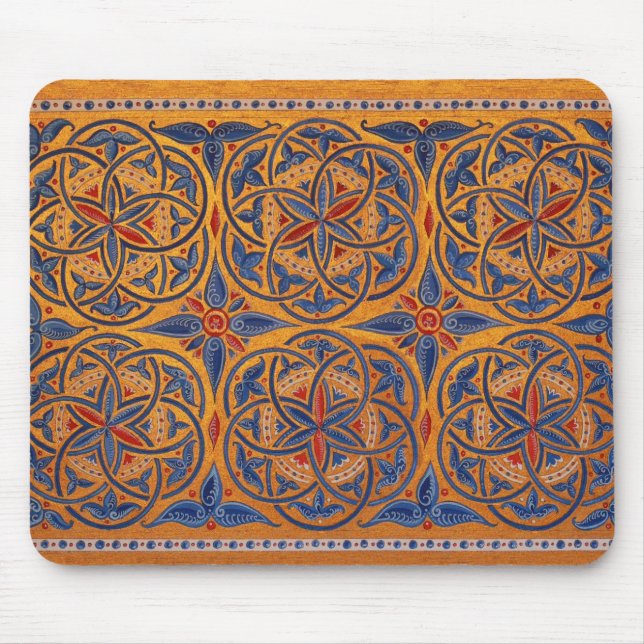 Tapis De Souris Cercles médiévaux (Devant)