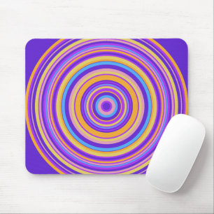 Tapis De Souris Cercles vibrants