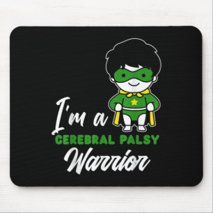 Tapis De Souris Cérébral Palsy Warrior Cp Hero Cérébral Palsy Awar