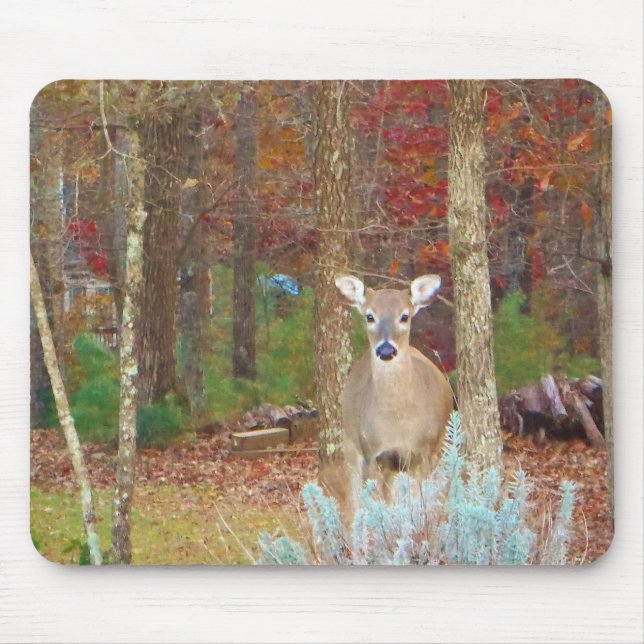 Tapis De Souris Cerf de Noël (Devant)