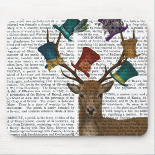 Tapis De Souris Cerfs communs de collecteur de casquette