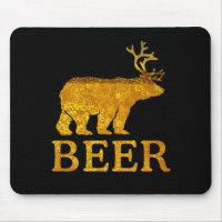 Cerfs communs ou bière frais d'ours