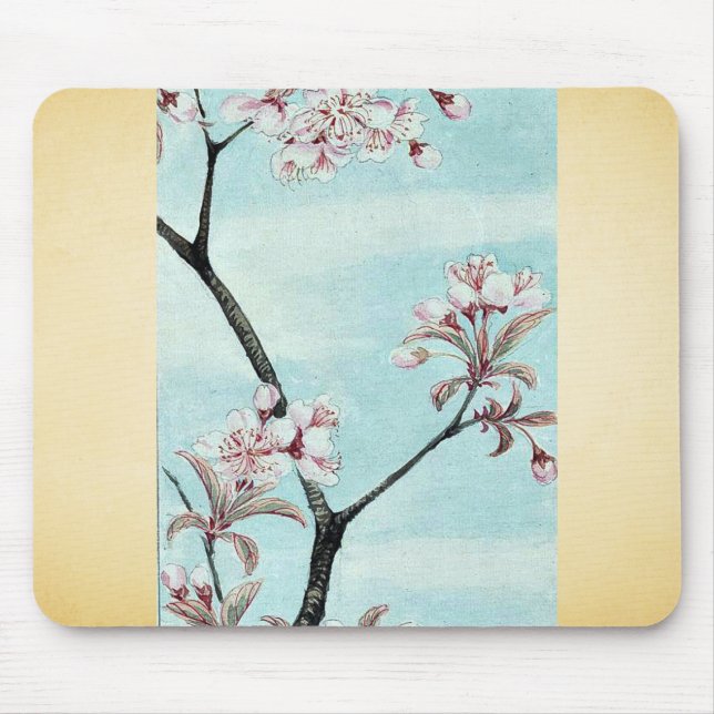 Tapis De Souris Cerise Ukiyo-e. de Sakura (Devant)