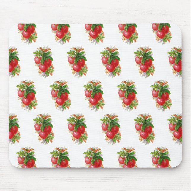 Tapis De Souris Cerises vintages (Devant)