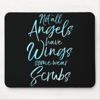 Tapis De Souris Certains Anges N'ont Pas D'ailes Certains Portent