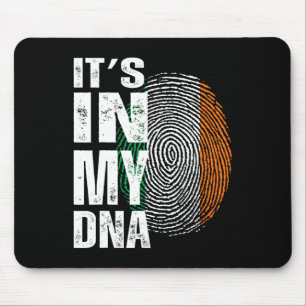 Tapis De Souris C'est Dans Mon Adn Irlande Drapeau Irlandais Cadea