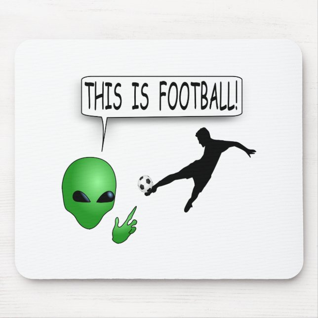 Tapis De Souris C'Est Du Football (Devant)