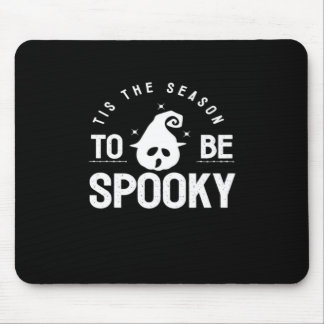 Tapis De Souris C'Est La Saison D'Être Éffrayant Halloween Day