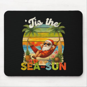 Tapis De Souris C'est le soleil de mer drôle de Noël en juillet Ha