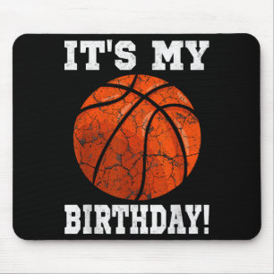 Tapis De Souris C'est mon anniversaire Basketball Lover cadeau Ret