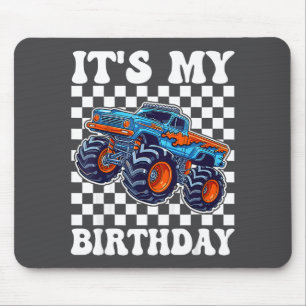 Tapis De Souris C'est mon anniversaire garçon Monster Truck fête d