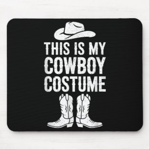 Tapis De Souris C'Est Mon Costume Cowboy Chemise Occidentale Homme