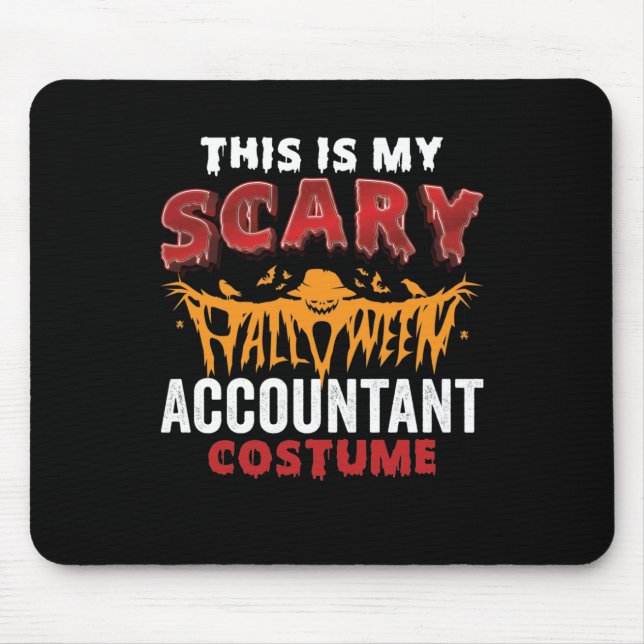 Tapis De Souris C'Est Mon Costume De Comptable De Déjeuner Effraya (Devant)