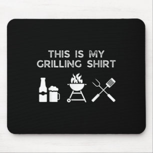 Tapis De Souris C'Est Mon Grill Bbq Grill Papa Mari Père F