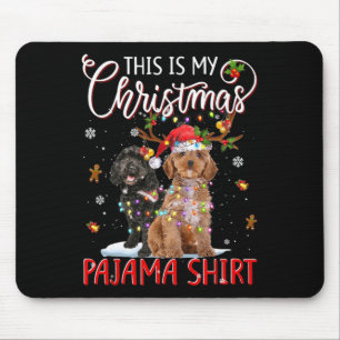 Tapis De Souris C'Est Mon Pyjama De Noël Apoo Lumières De Noël