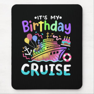 Tapis De Souris C'est mon voyage de vacances en croisière teinté d