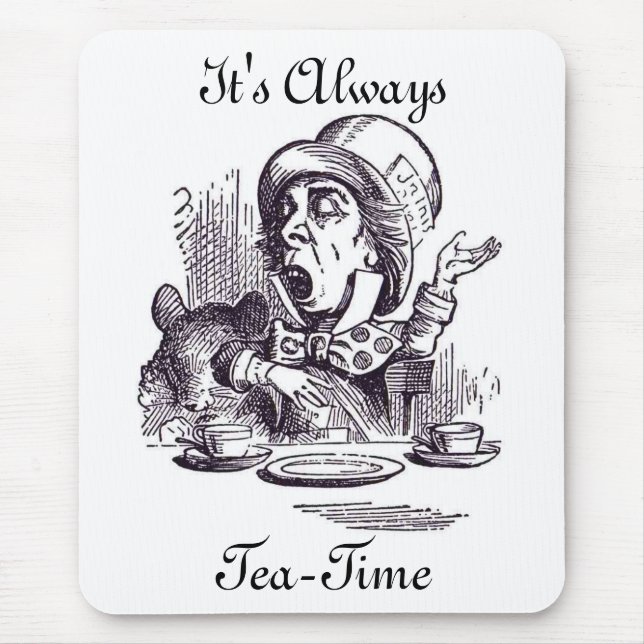 Tapis De Souris C'est toujours le Tea-Time (Devant)