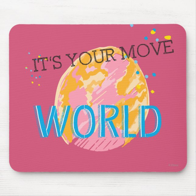 Tapis De Souris C'est votre monde de mouvement (Devant)