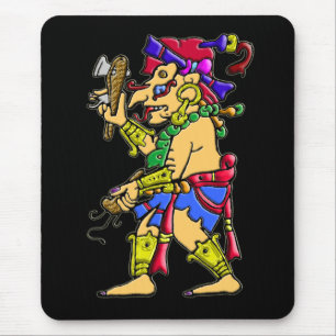 Tapis De Souris Chac dieu de pluie mayas