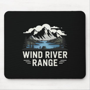 Tapis De Souris Chaîne de Wind Rivers Randonnée Camping Escalade S