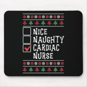 Tapis De Souris Chaire de soins infirmiers de fin d'année Cardiac