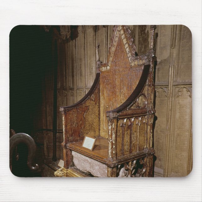 Tapis De Souris Chaise de couronnement faite pour Edouard I par (Devant)