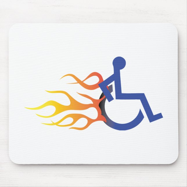 Tapis De Souris Chaise rapide Mousepad (Devant)