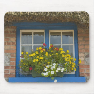 Tapis De Souris Chalet de chaume, Adare, comté de Limerick,