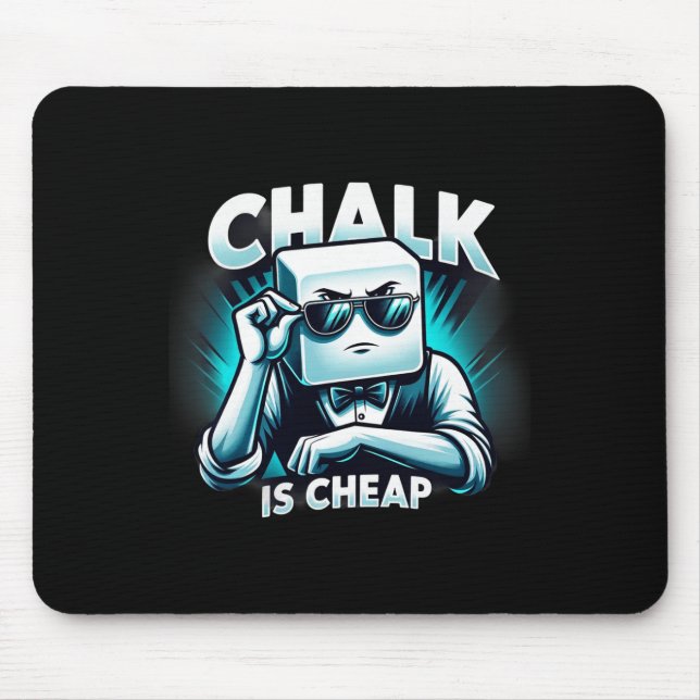 Tapis De Souris Chalk Est Bon Marché Teap Idéal Pour Billard &amp  (Devant)