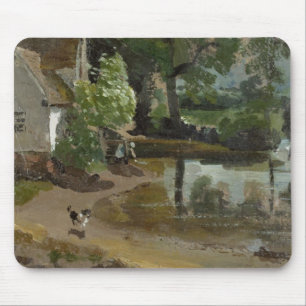 Tapis De Souris Chambre de Willy Lott, près de moulin de Flatford