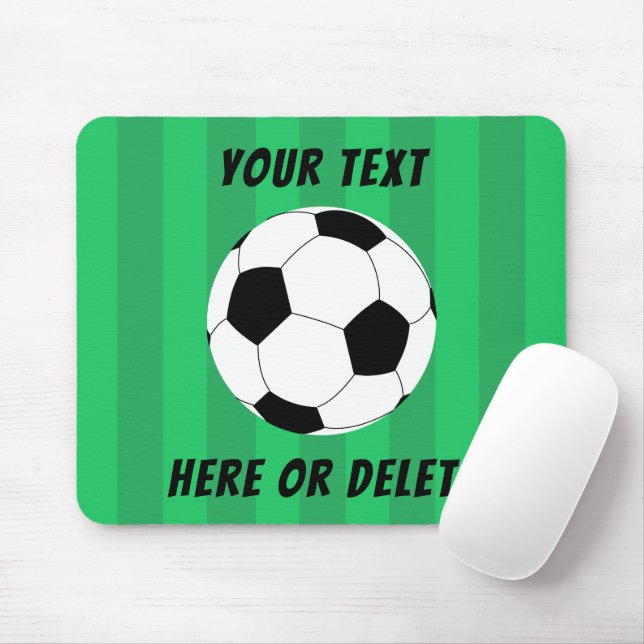 Tapis De Souris Champ de balle de football (Avec souris)